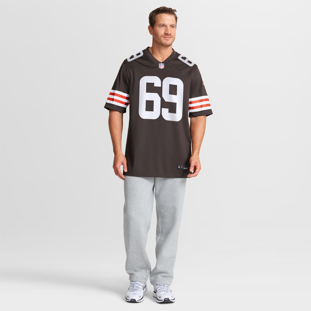 Cleveland Browns Tyre Phillips Brown Team Game Jersey | NFL Football Jersey