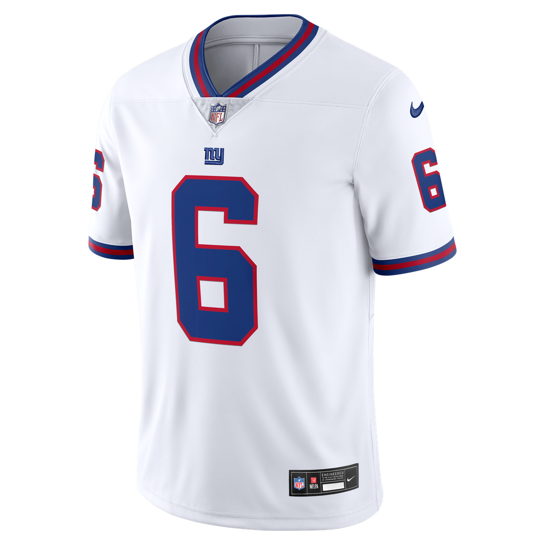 New York Giants Jaxson Dart White Vintage White Vapor Untouchable Stitched Limited Jersey | NFL Football Jersey