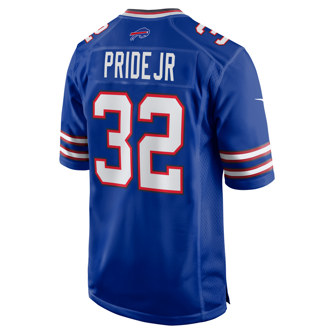 Buffalo Bills Toriano Pride Jr. Royal Team Game Jersey | NFL Football Jersey