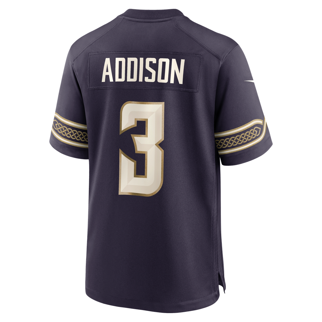 Minnesota Vikings Addison Purple 2026 Rivalries Collection Game Jersey | NFL Football Jersey