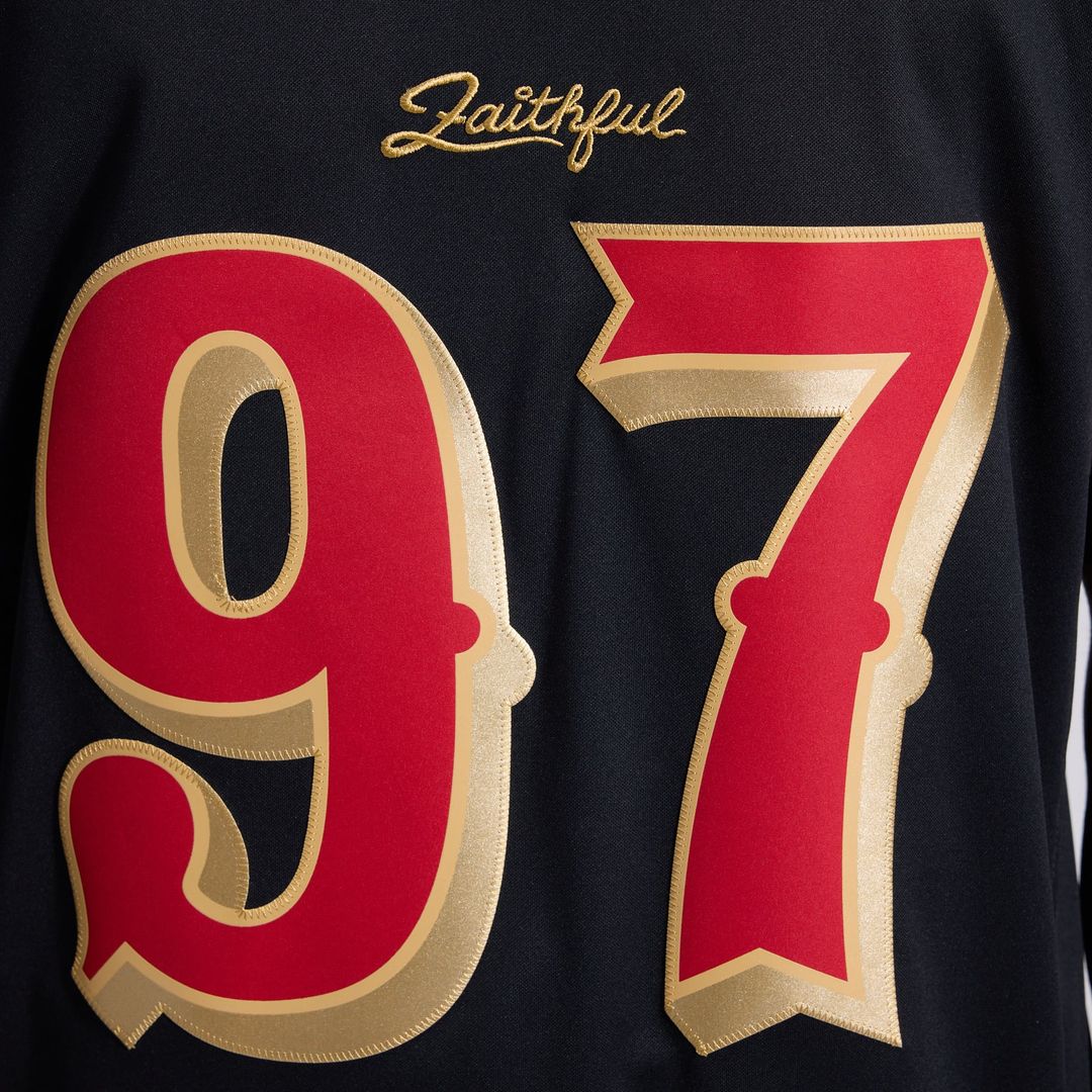 San Francisco 49ers Nick Bosa Black Rivalries Collection Stitched Limited Jersey | NFL Football Jersey