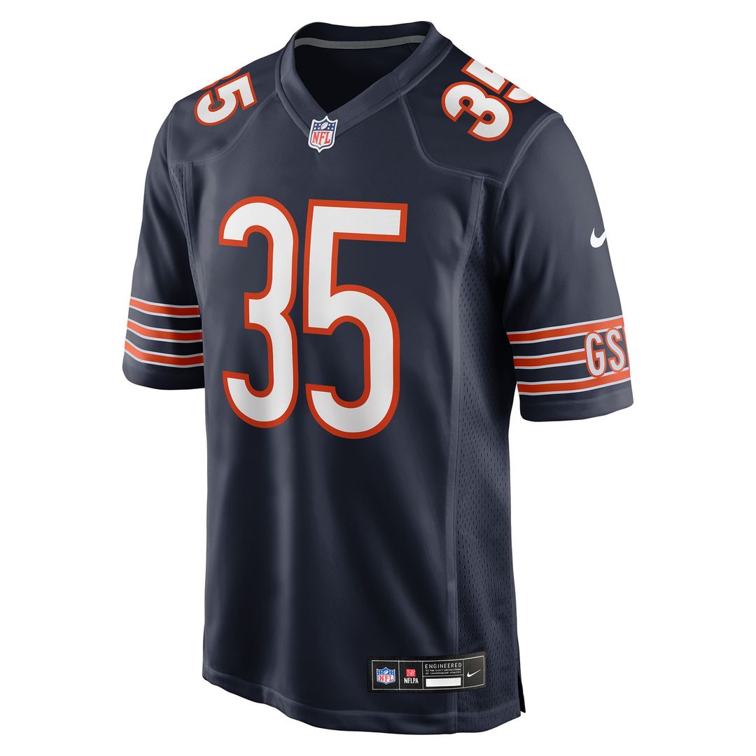 Chicago Bears Deion Hankins Navy Team Game Jersey | NFL Football Jersey