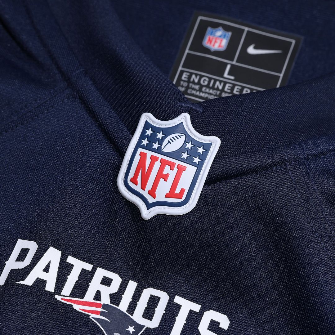 New England Patriots Ty Law Navy Game Retired Player Jersey | NFL Football Jersey