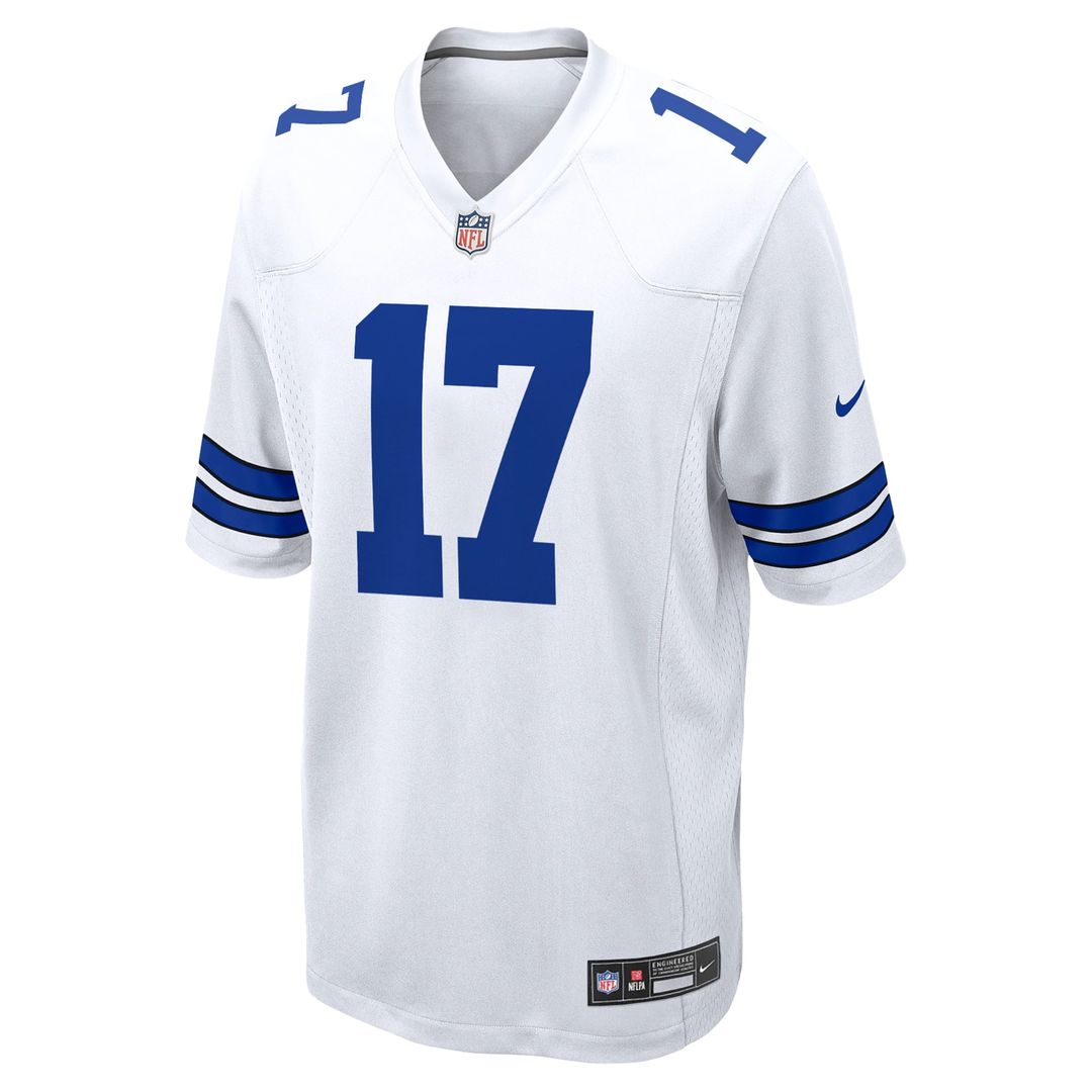 Dallas Cowboys Brandon Aubrey White Game Jersey | NFL Football Jersey