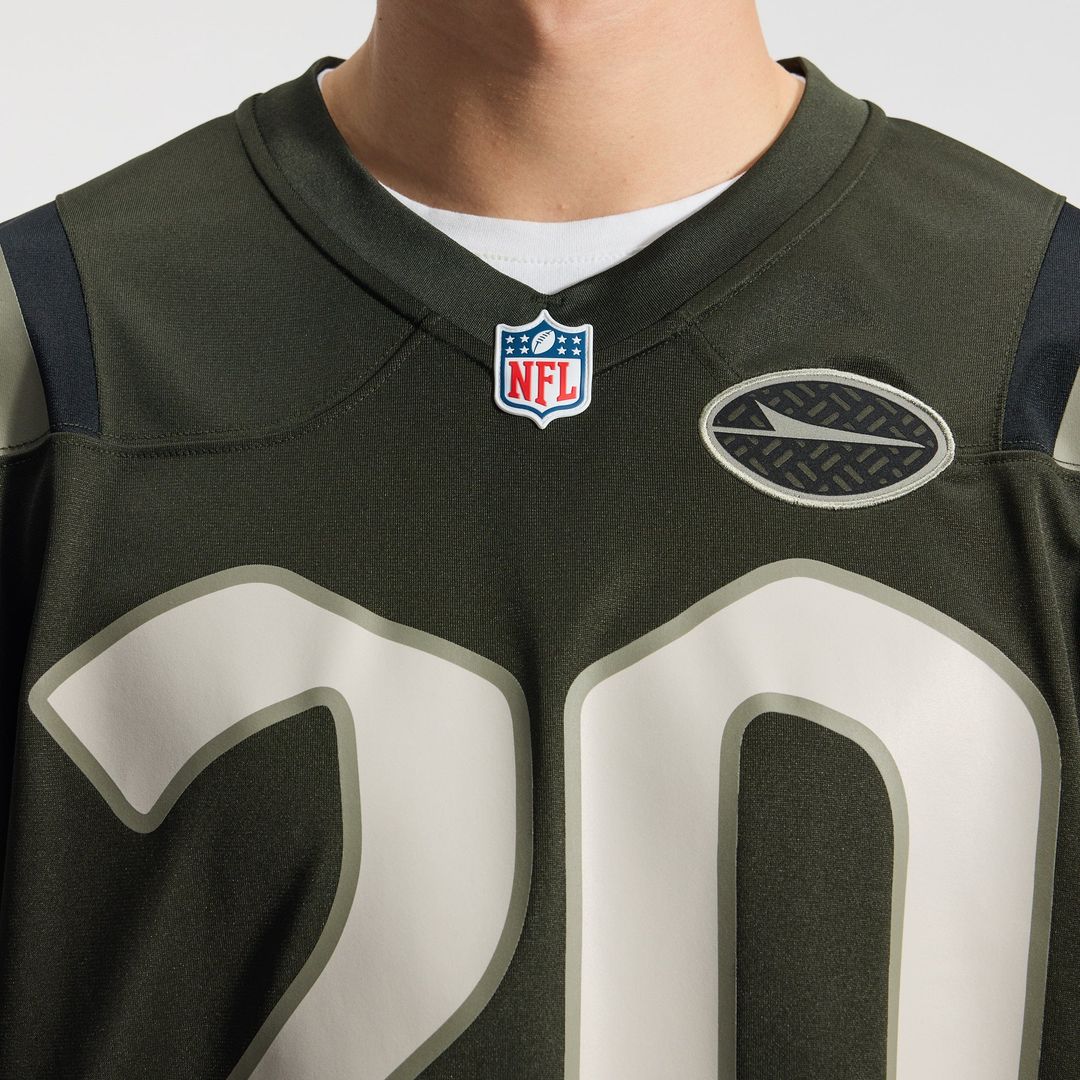 New York Jets Breece Hall Green Rivalries Collection Game Jersey | NFL Football Jersey