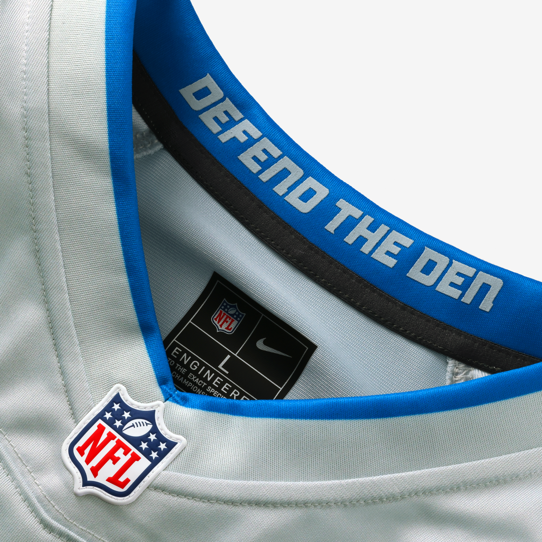 Detroit Lions Barry Sanders Silver 2026 Rivalries Collection Game Jersey | NFL Football Jersey