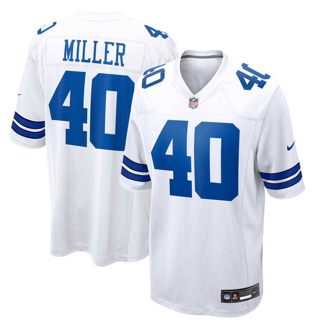 Dallas Cowboys Von Miller Navy Game Jersey | NFL Football Jersey