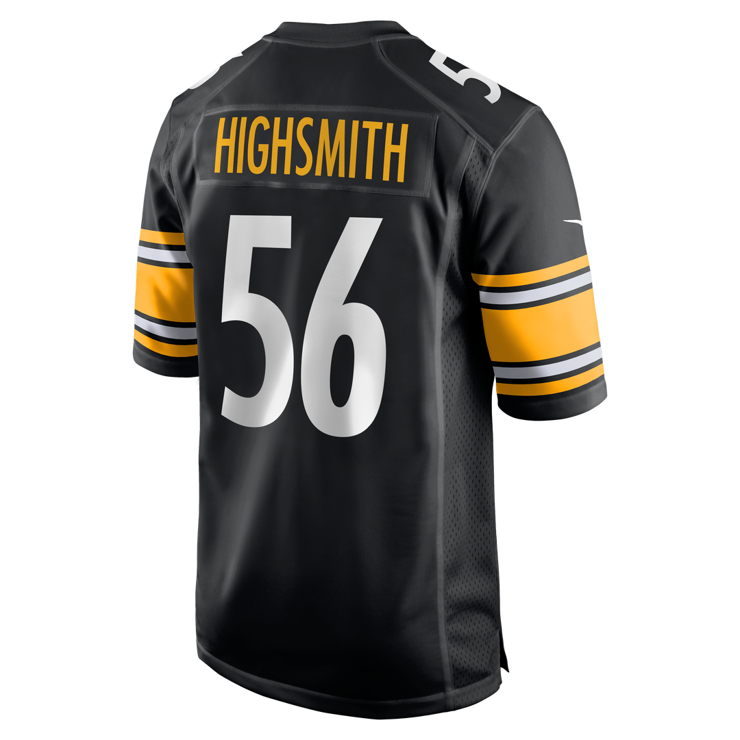 Pittsburgh Steelers Alex Highsmith Black Game Jersey | NFL Football Jersey