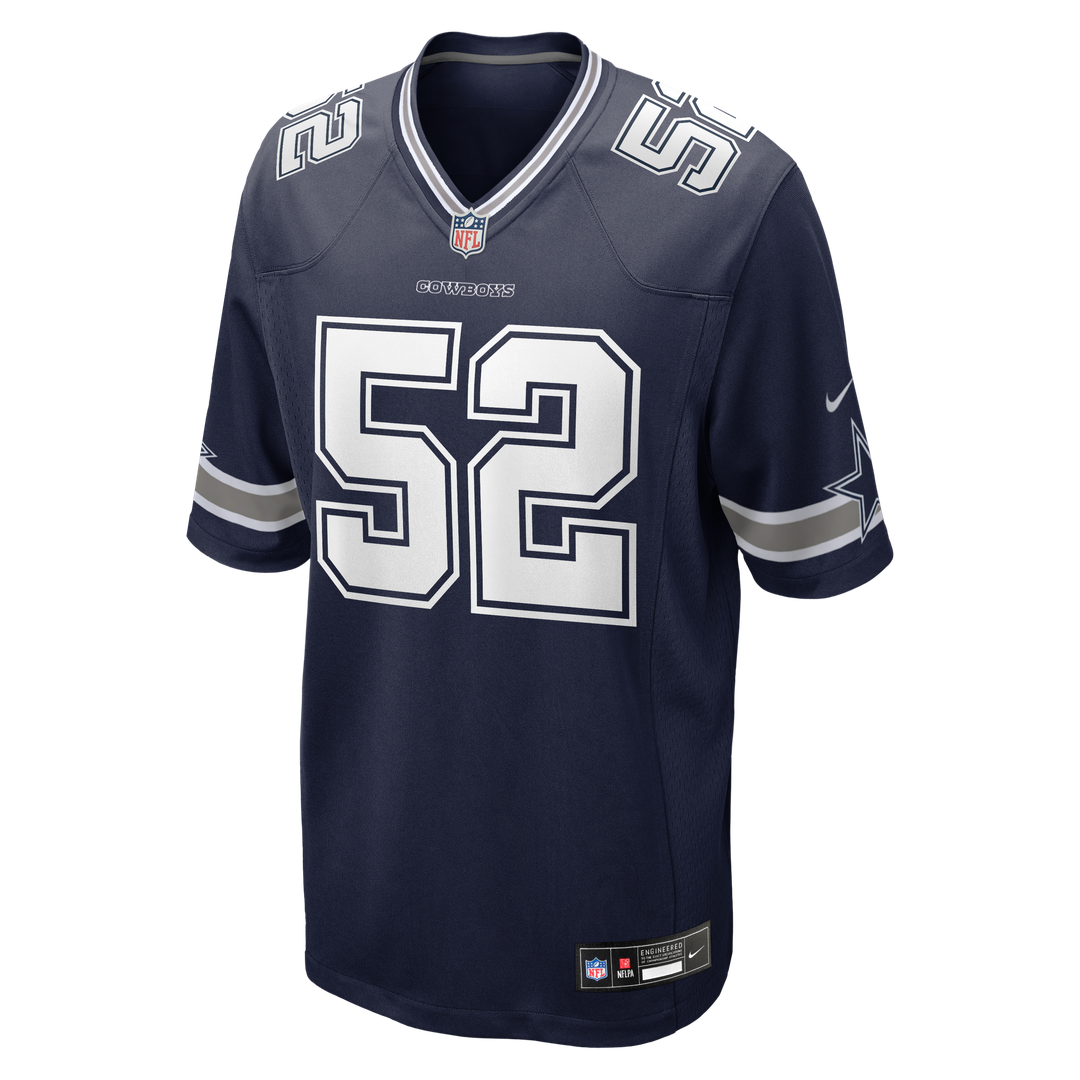 Dallas Cowboys Tyler Booker Navy Team Game Jersey | NFL Football Jersey