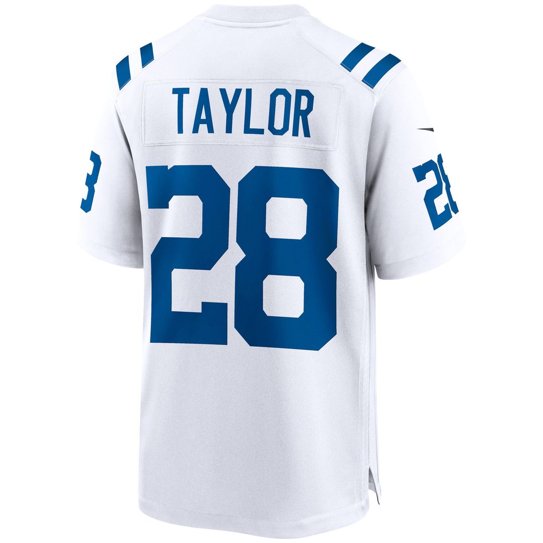 Indianapolis Colts Jonathan Taylor White Game Jersey | NFL Football Jersey