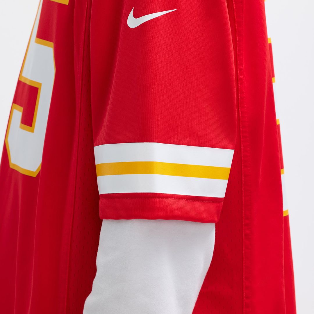 Kansas City Chiefs Chris Jones Red Game Jersey | NFL Football Jersey