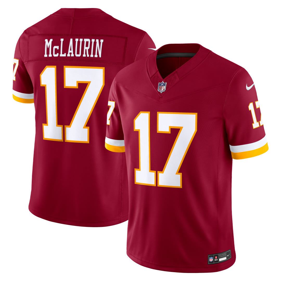 Washington Commanders Terry McLaurin Burgundy Team Vapor F.U.S.E. Stitched Limited Jersey | NFL Football Jersey