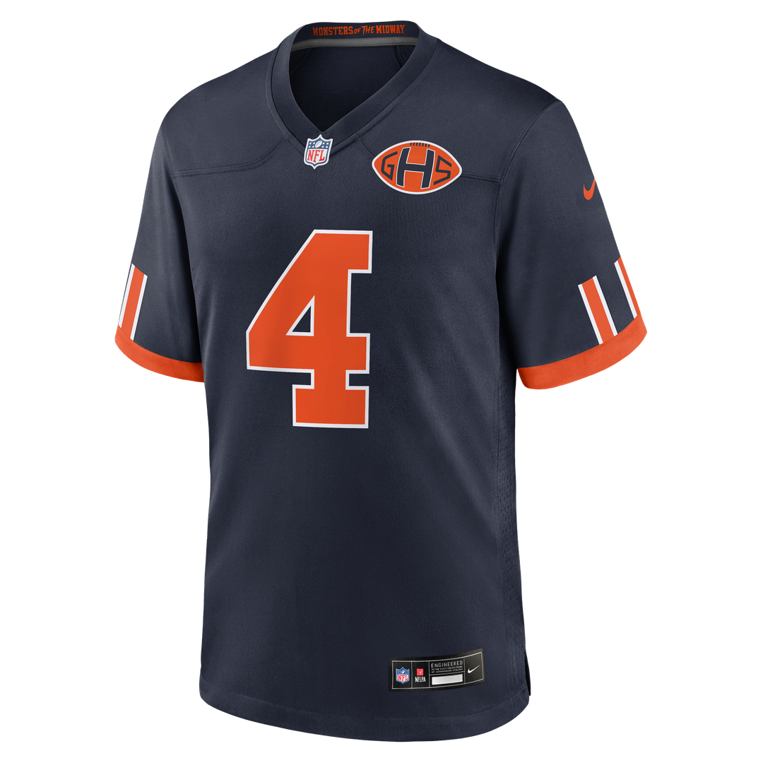 Chicago Bears D'Andre Swift Navy 2026 Rivalries Collection Game Jersey | NFL Football Jersey