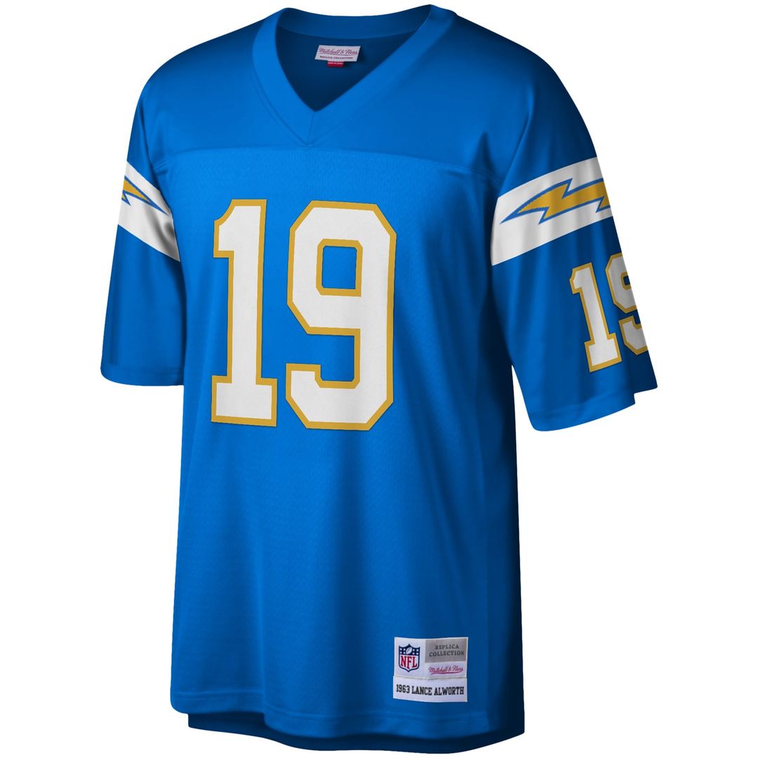 Los Angeles Chargers Lance Alworth Powder Blue Legacy Replica Jersey | NFL Football Jersey