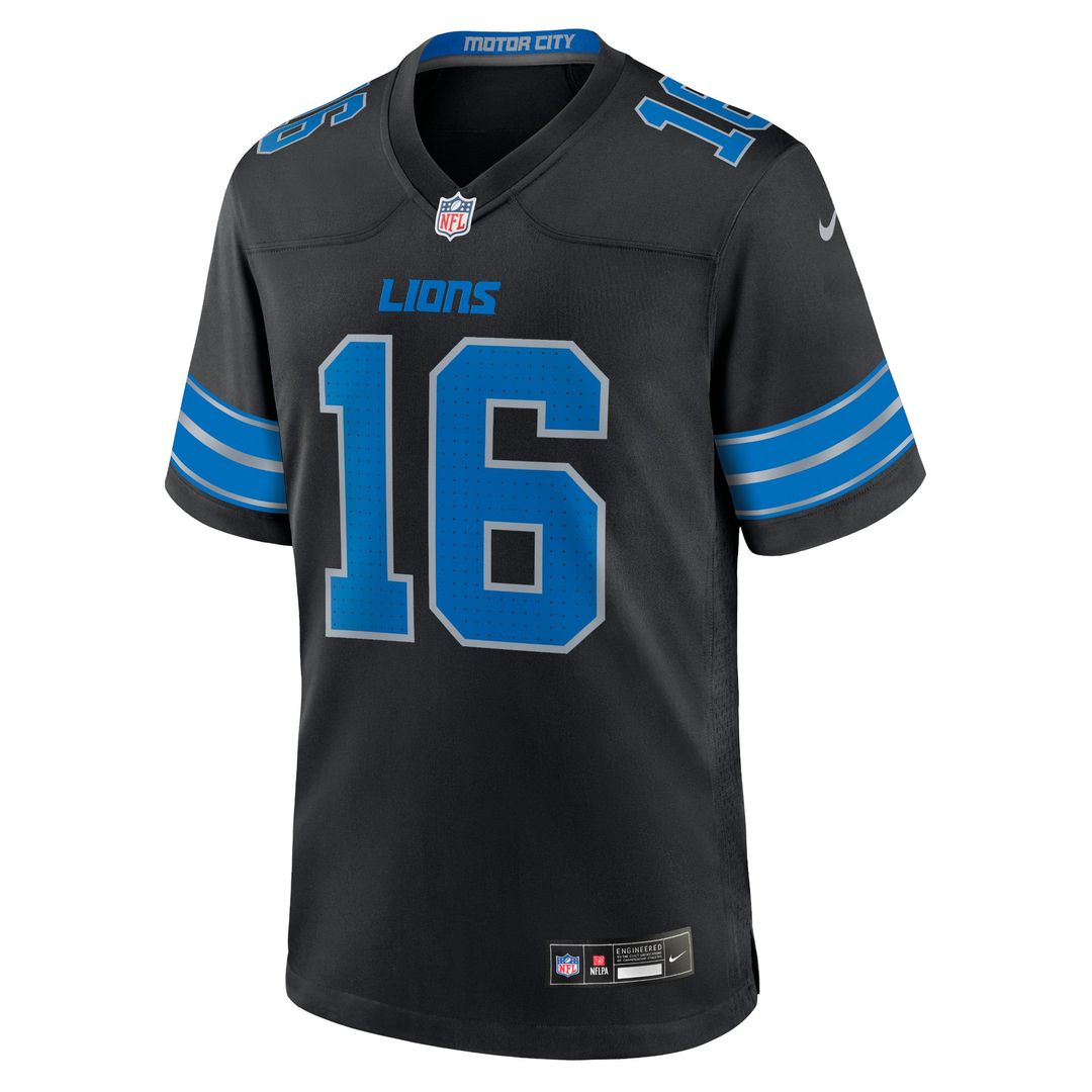 Detroit Lions Jared Goff Blue Game Jersey | NFL Football Jersey