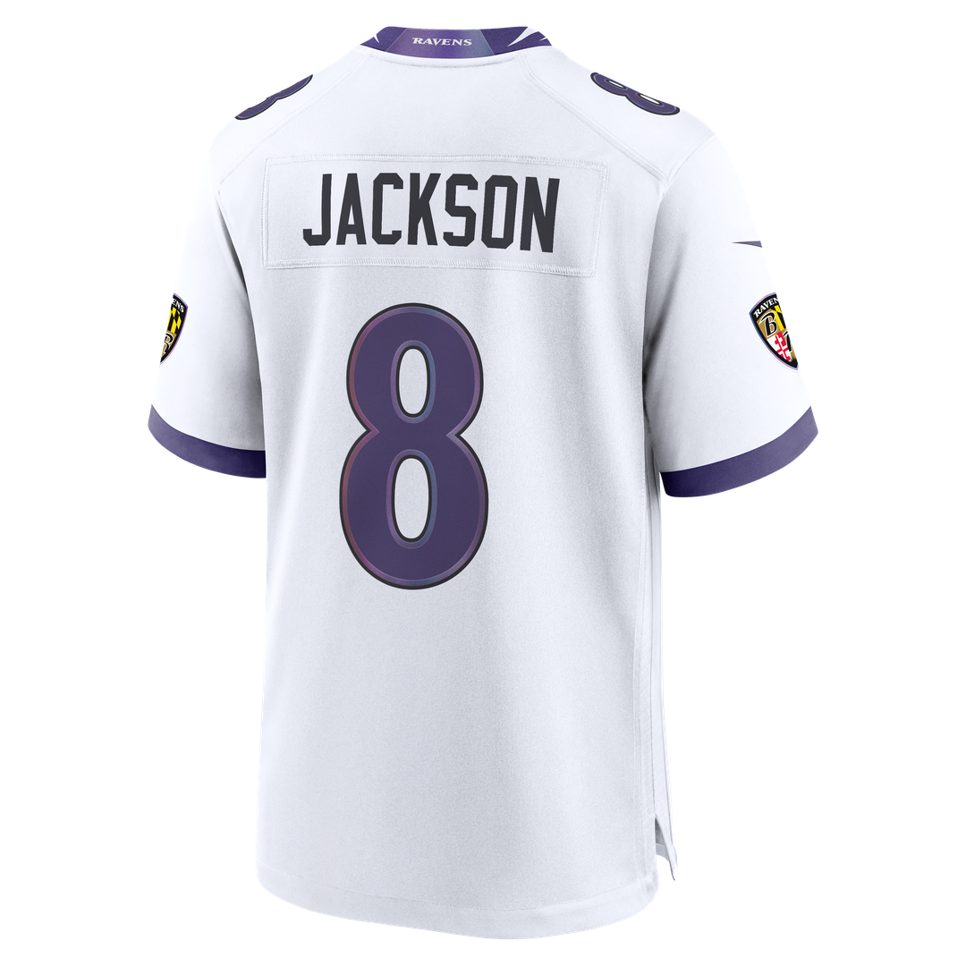 Baltimore Ravens Lamar Jackson Black Alternate Game Jersey | NFL Football Jersey