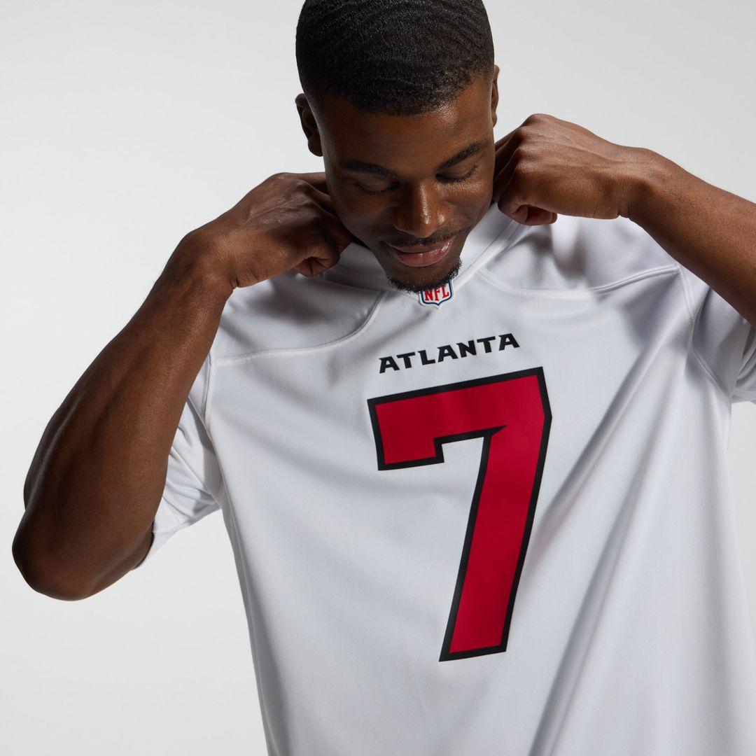 Atlanta Falcons Bijan Robinson White Game Jersey | NFL Football Jersey