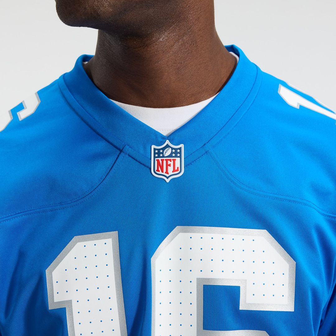 Detroit Lions Jared Goff Blue Game Jersey | NFL Football Jersey
