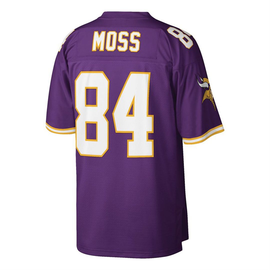 Minnesota Vikings Randy Moss Purple Big & Tall 1998 Retired Player Replica Jersey | NFL Football Jersey