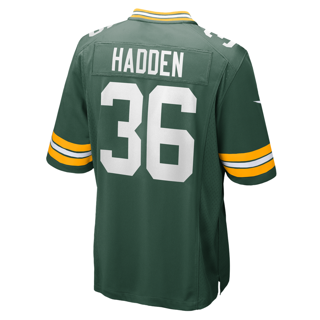 Green Bay Packers Kamal Hadden Green Team Game Jersey | NFL Football Jersey