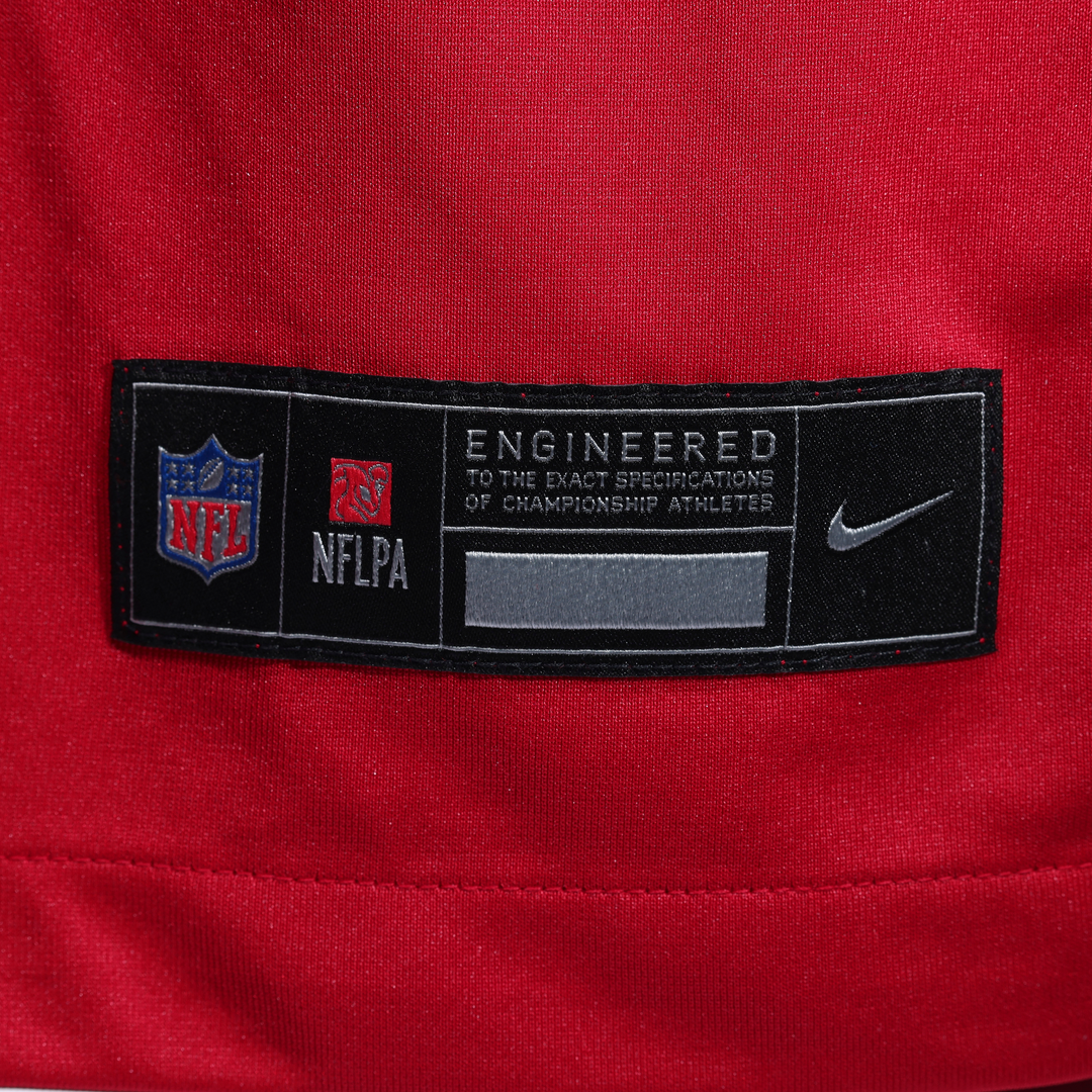 San Francisco 49ers Eric Kendricks Scarlet Team Game Jersey | NFL Football Jersey
