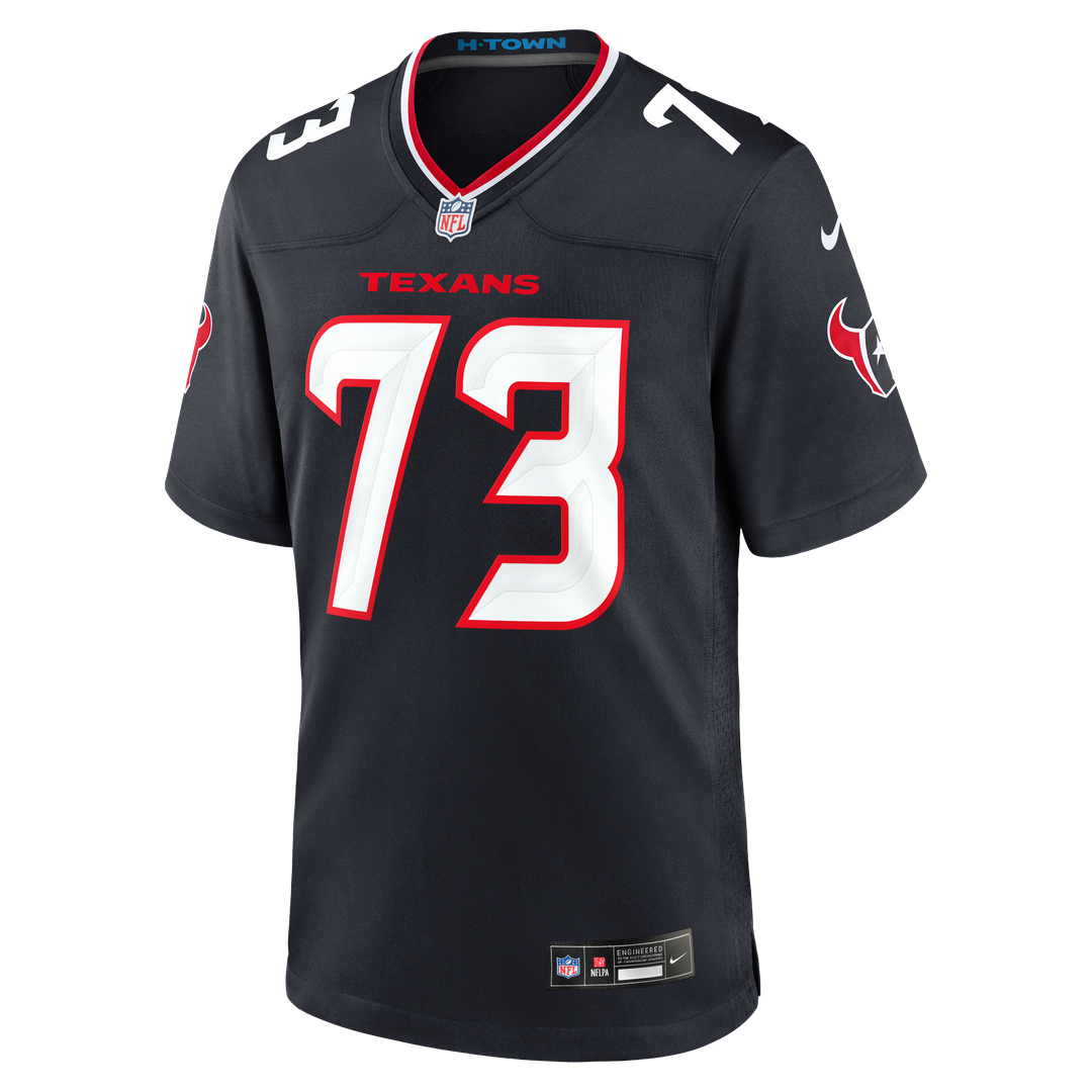Houston Texans Derrick Graham Navy Team Game Jersey | NFL Football Jersey