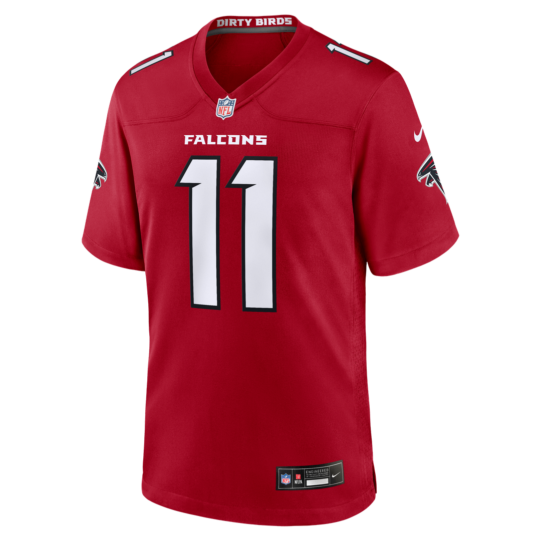 Atlanta Falcons Jalon Walker Red Game Jersey | NFL Football Jersey