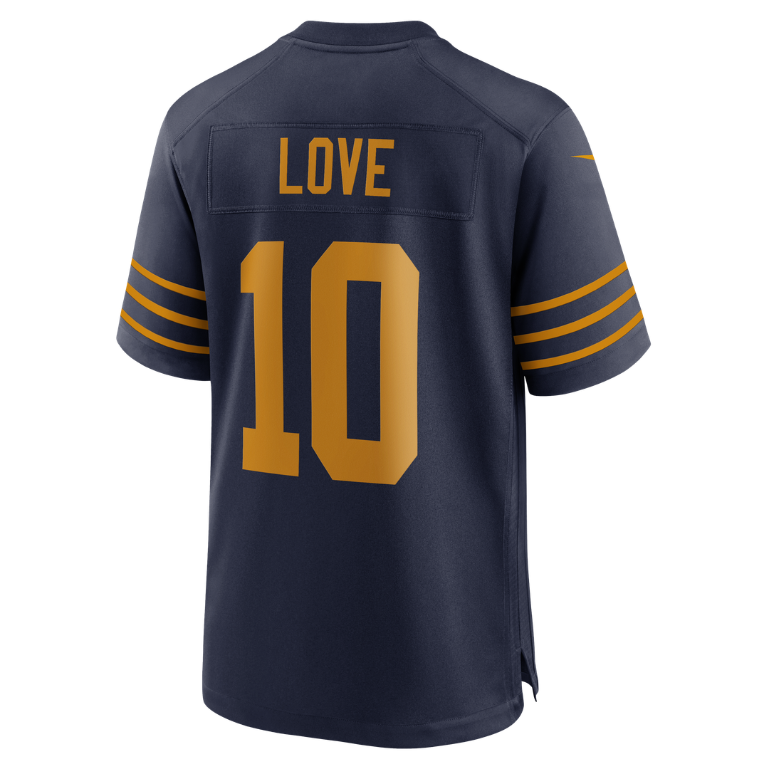 Green Bay Packers Love Green Player Game Jersey | NFL Football Jersey