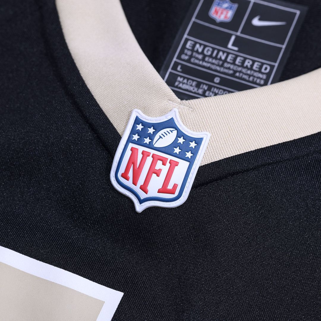 New Orleans Saints Shaquan Davis Black Game Jersey | NFL Football Jersey