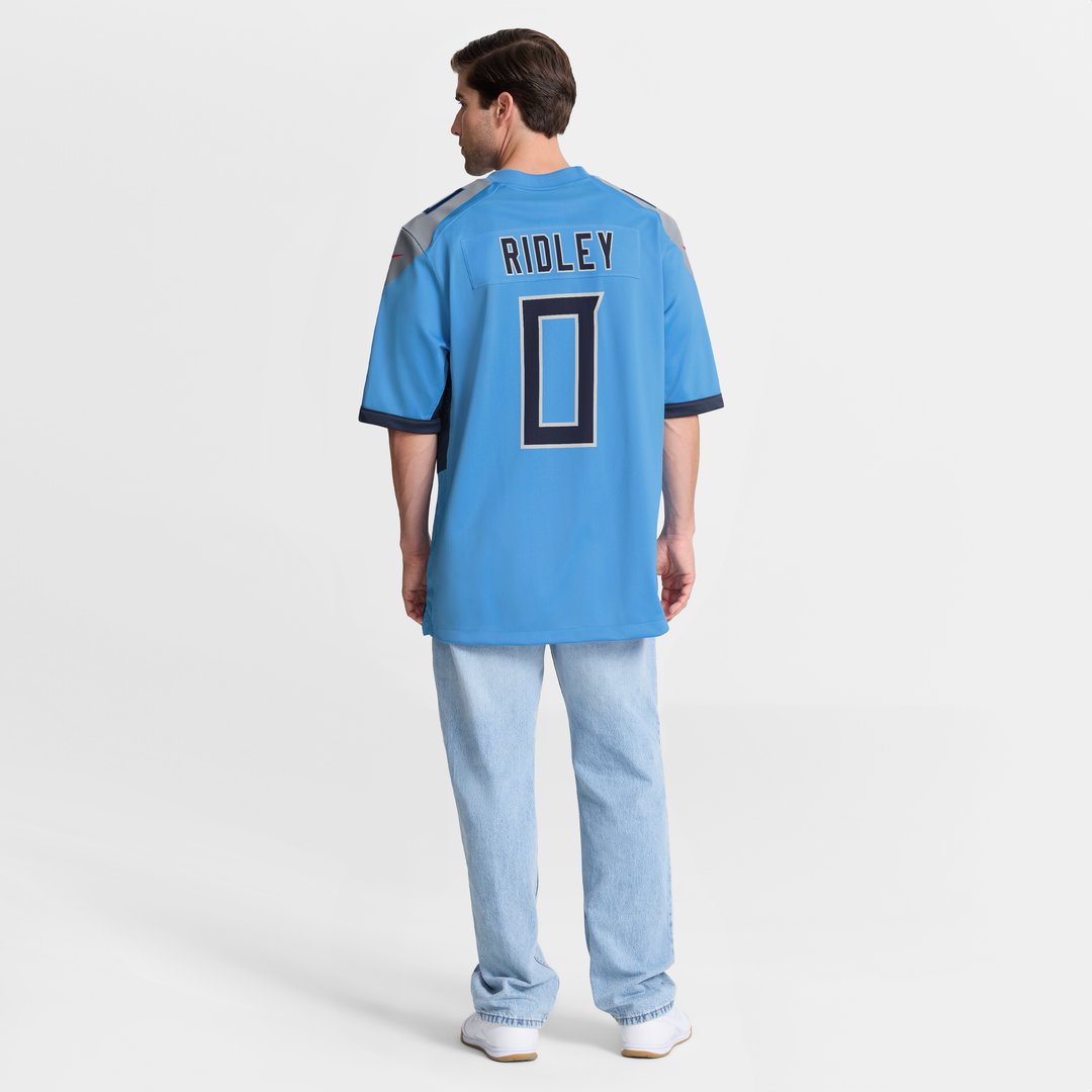 Tennessee Titans Calvin Ridley Light Blue Team Game Jersey | NFL Football Jersey