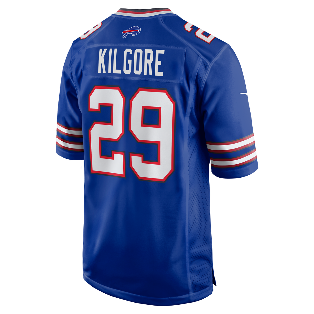 Buffalo Bills Jalon Kilgore Royal Team Game Jersey | NFL Football Jersey