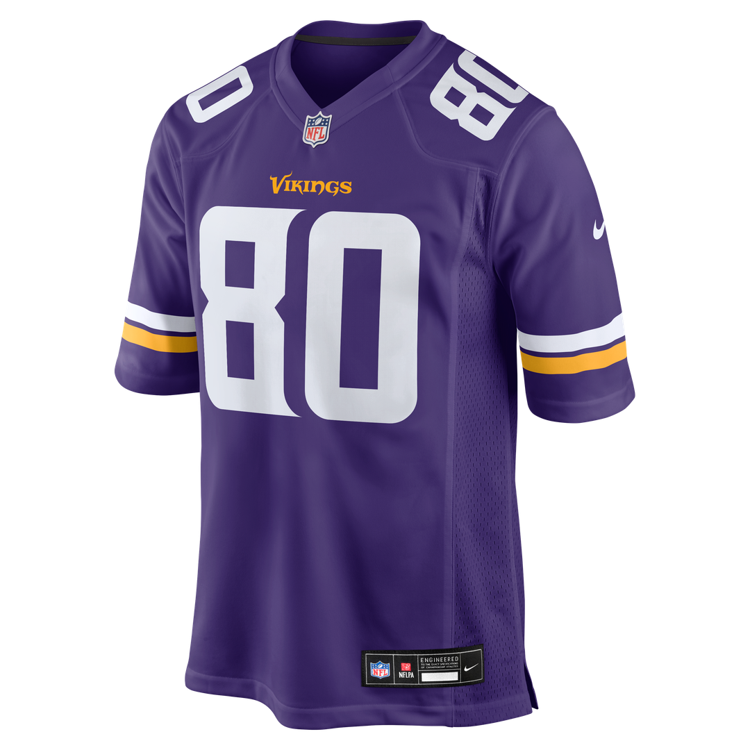 Minnesota Vikings Cris Carter Purple Game Retired Player Jersey | NFL Football Jersey