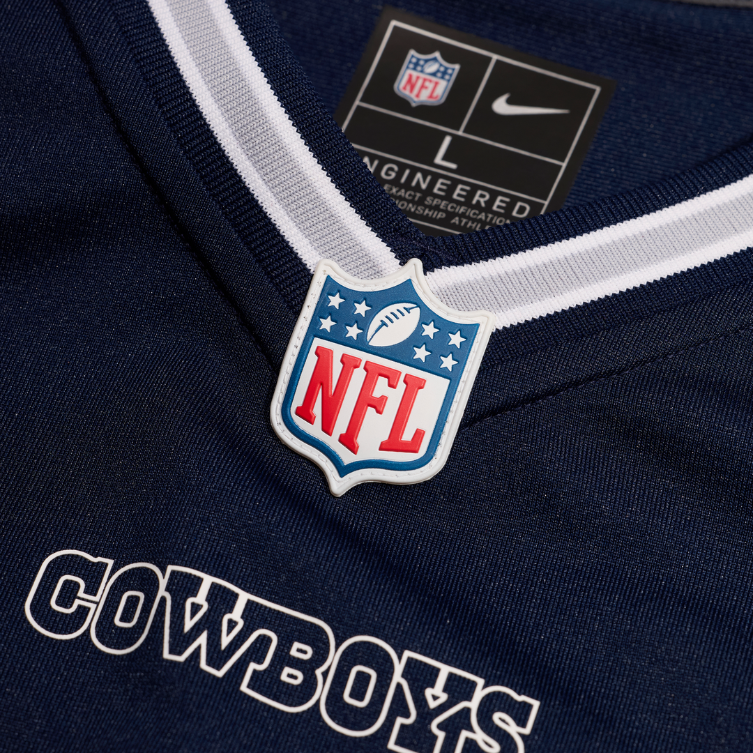 Dallas Cowboys Luke Schoonmaker Navy Team Game Jersey | NFL Football Jersey