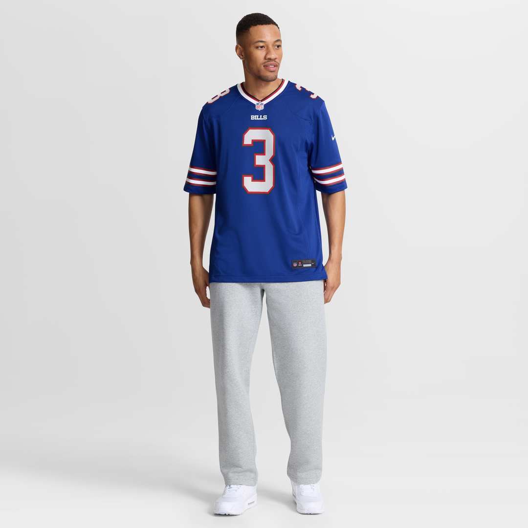 Buffalo Bills Damar Hamlin Royal Game Jersey | NFL Football Jersey