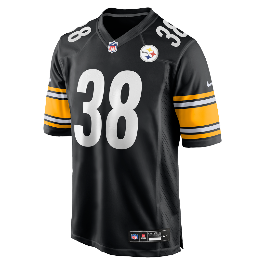Pittsburgh Steelers Mykal Walker Black Team Game Jersey | NFL Football Jersey