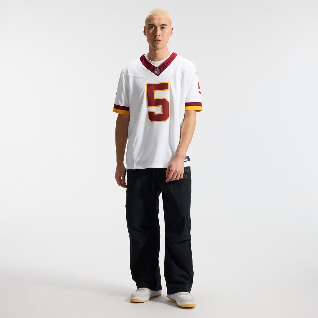 Washington Commanders Jayden Daniels Burgundy Team Vapor F.U.S.E. Stitched Limited Jersey | NFL Football Jersey