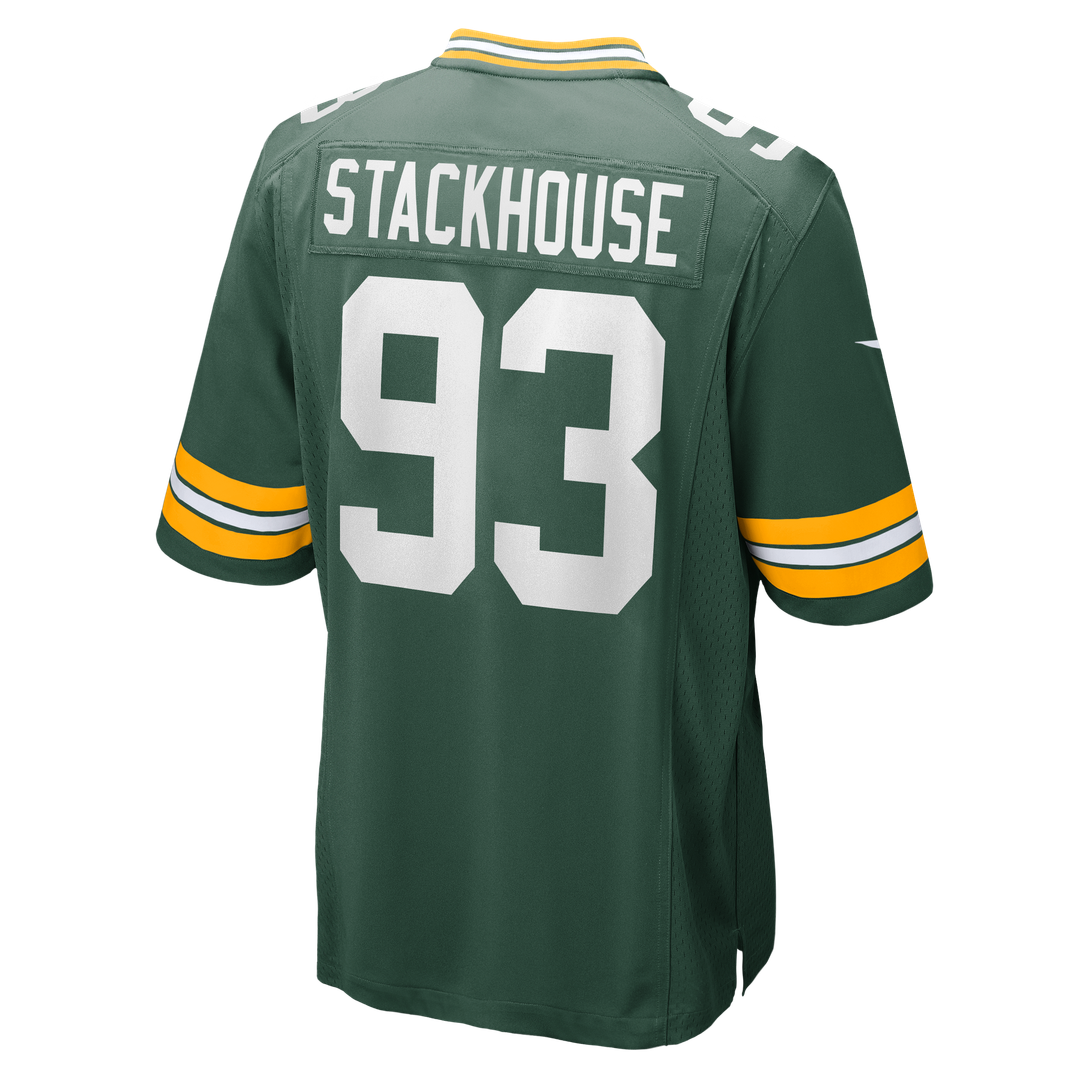 Green Bay Packers Nazir Stackhouse Green Team Game Jersey | NFL Football Jersey