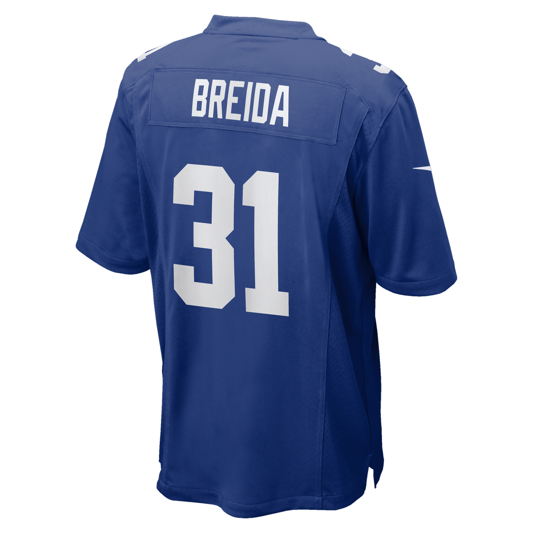 New York Giants Matt Breida Royal Game Jersey | NFL Football Jersey