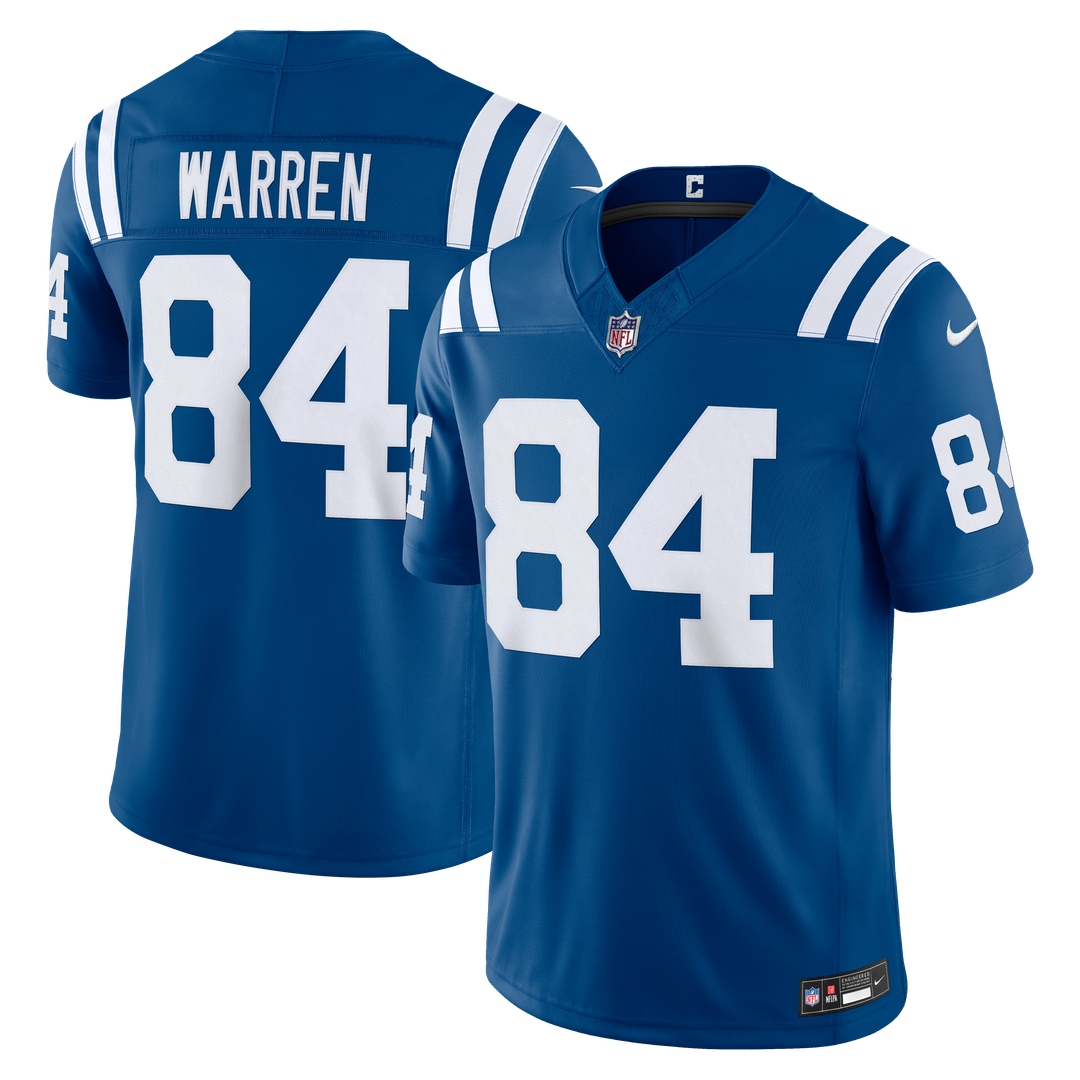Indianapolis Colts Tyler Warren White Vapor F.U.S.E. Stitched Limited Jersey | NFL Football Jersey