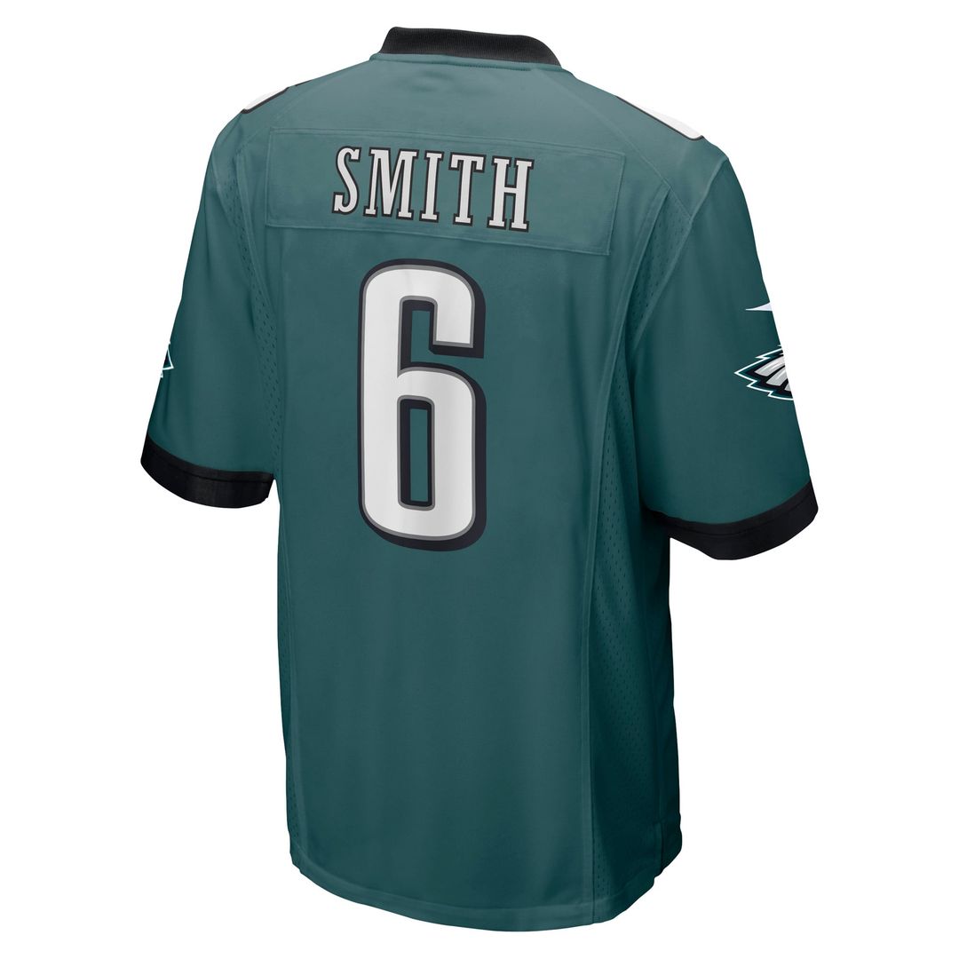 Philadelphia Eagles DeVonta Smith Midnight Green Team Game Jersey | NFL Football Jersey