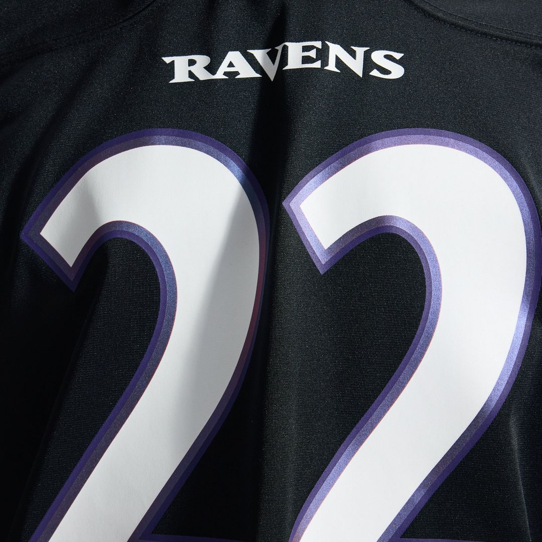 Baltimore Ravens Derrick Henry Black Alternate Game Jersey | NFL Football Jersey