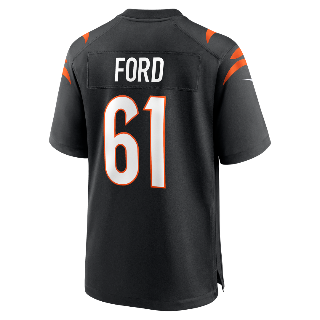 Cincinnati Bengals Cody Ford Black Game Jersey | NFL Football Jersey