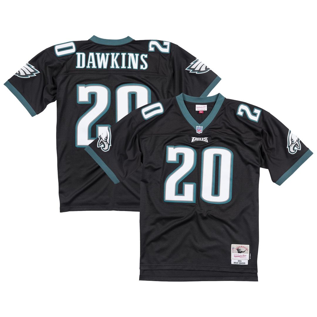 Philadelphia Eagles Brian Dawkins Black Legacy Replica Jersey | NFL Football Jersey