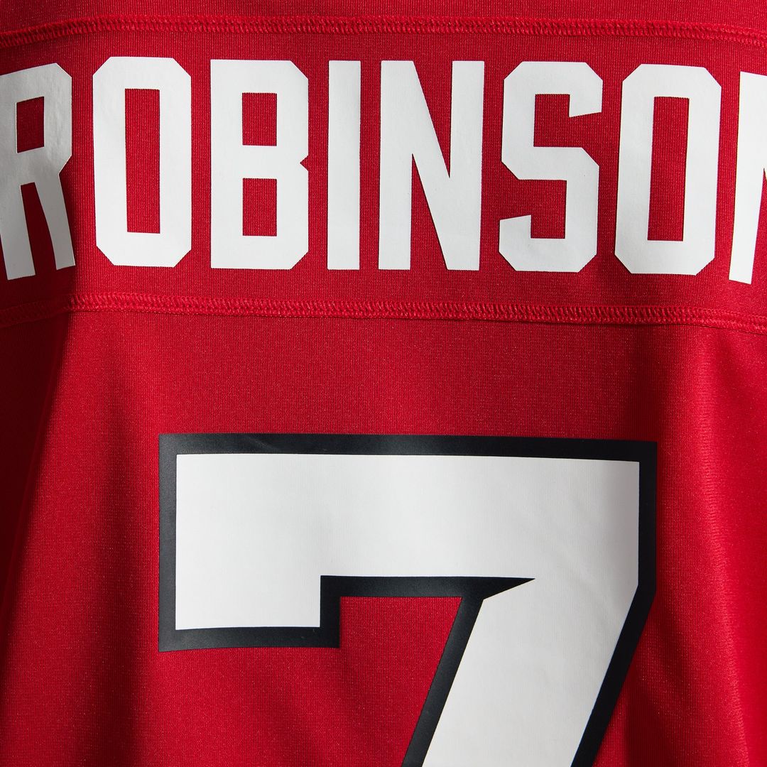 Atlanta Falcons Bijan Robinson White Game Jersey | NFL Football Jersey