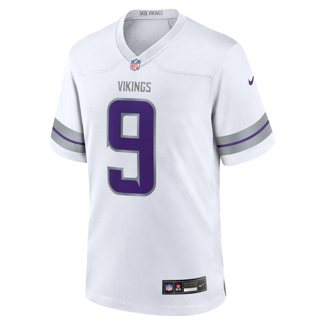 Minnesota Vikings J.J. McCarthy White Alternate Game Player Jersey | NFL Football Jersey