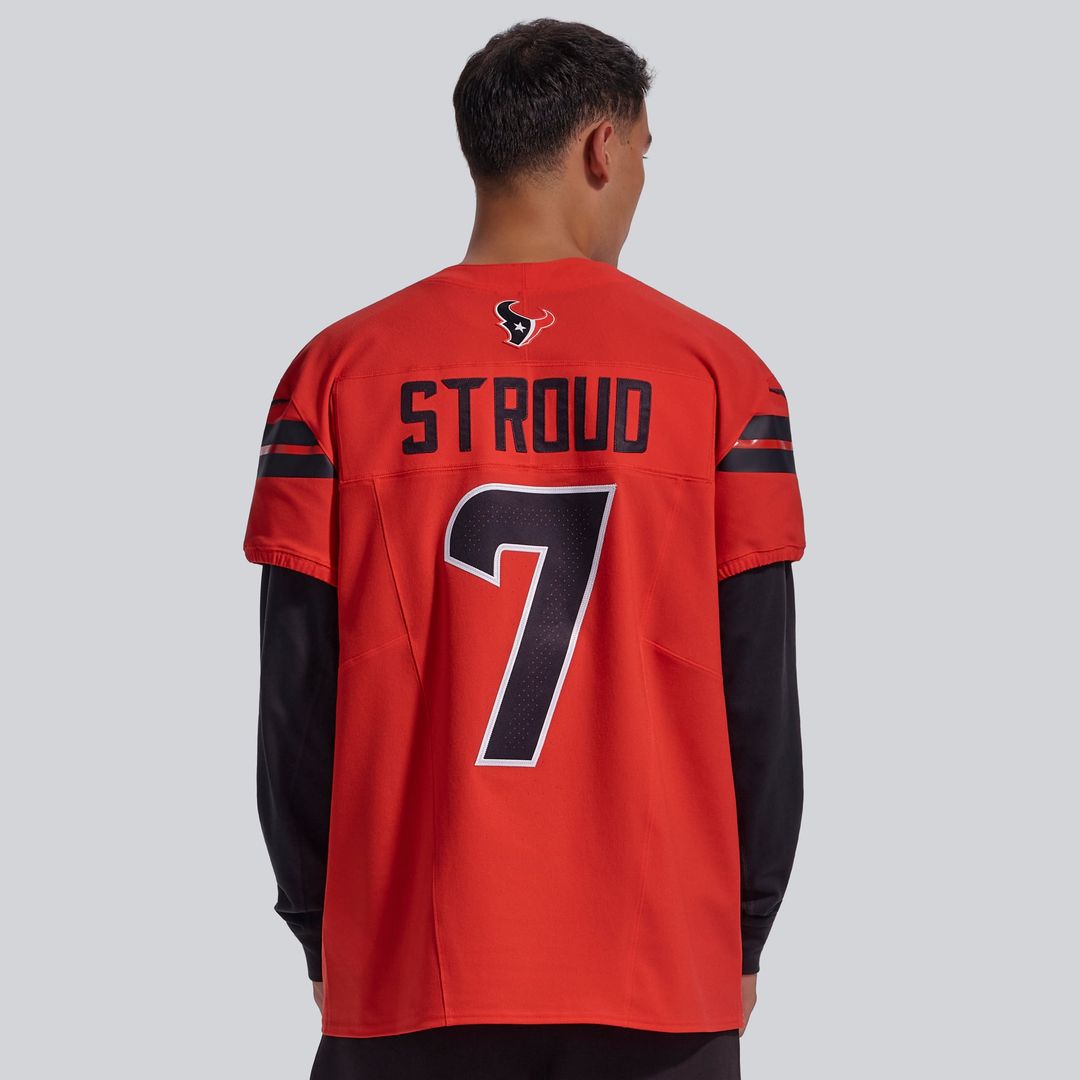 Houston Texans C.J. Stroud Red Alternate Vapor F.U.S.E. Elite Jersey | NFL Football Jersey