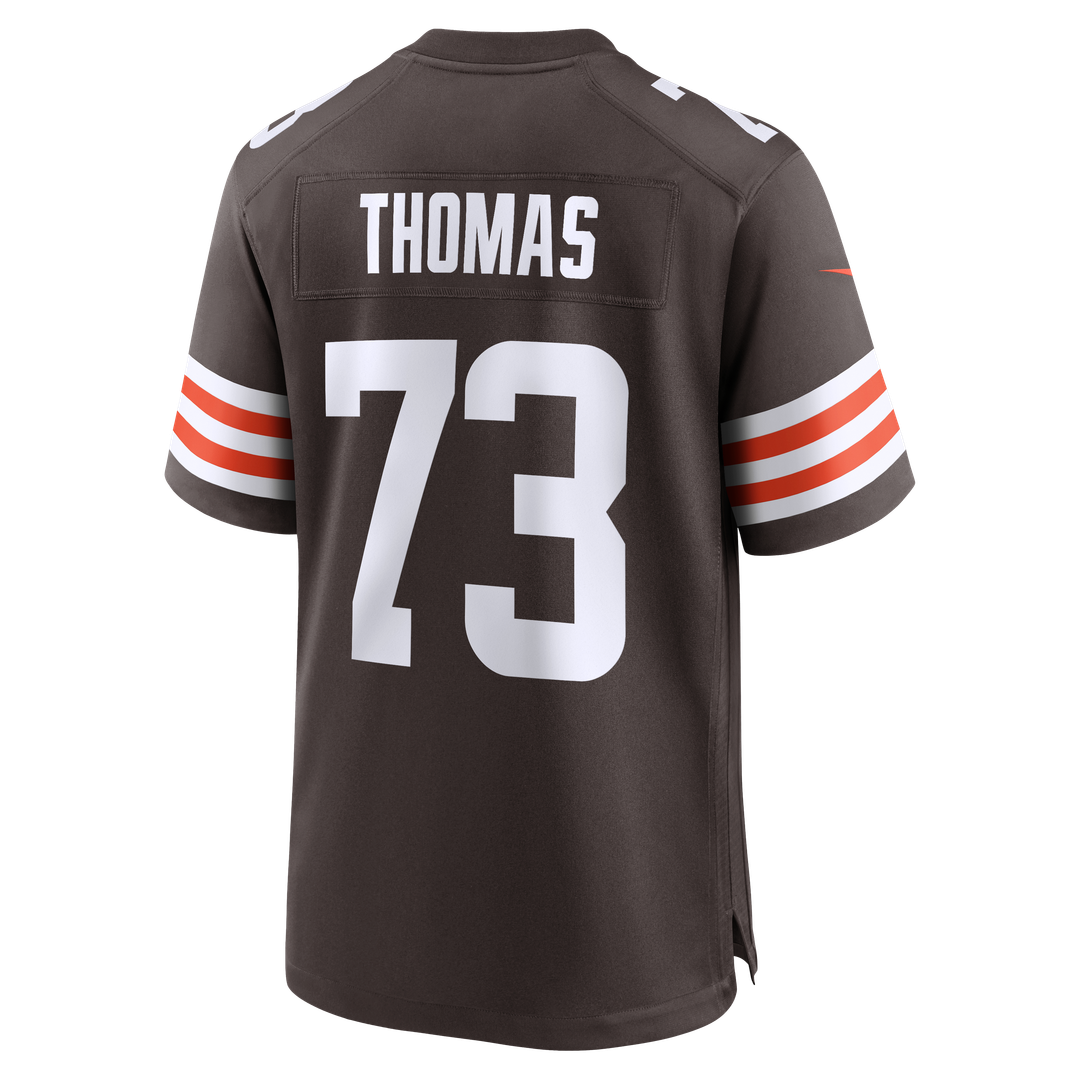 Cleveland Browns Joe Thomas White Retired Game Player Jersey | NFL Football Jersey