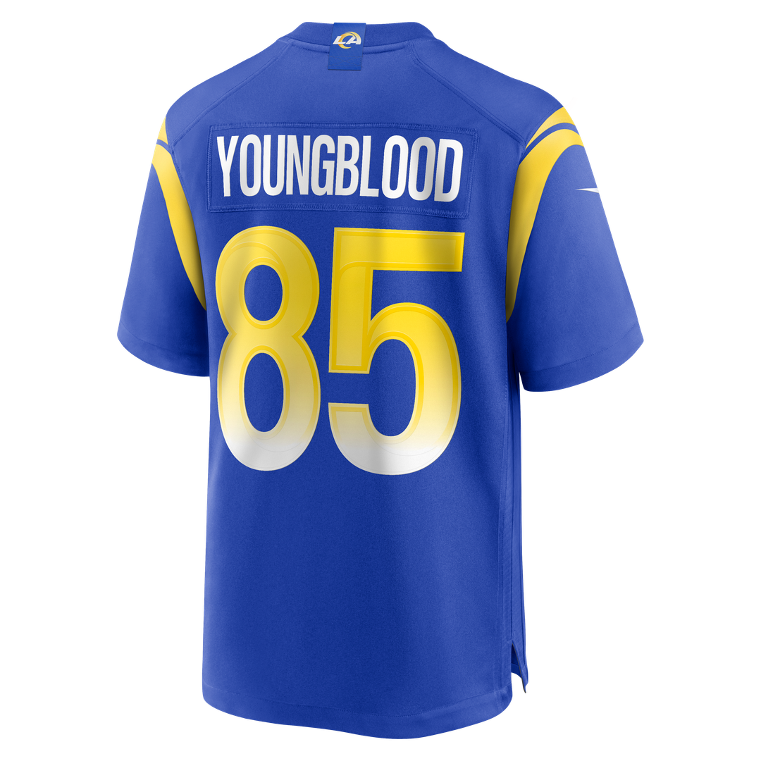 Los Angeles Rams Jack Youngblood Royal Game Retired Player Jersey | NFL Football Jersey