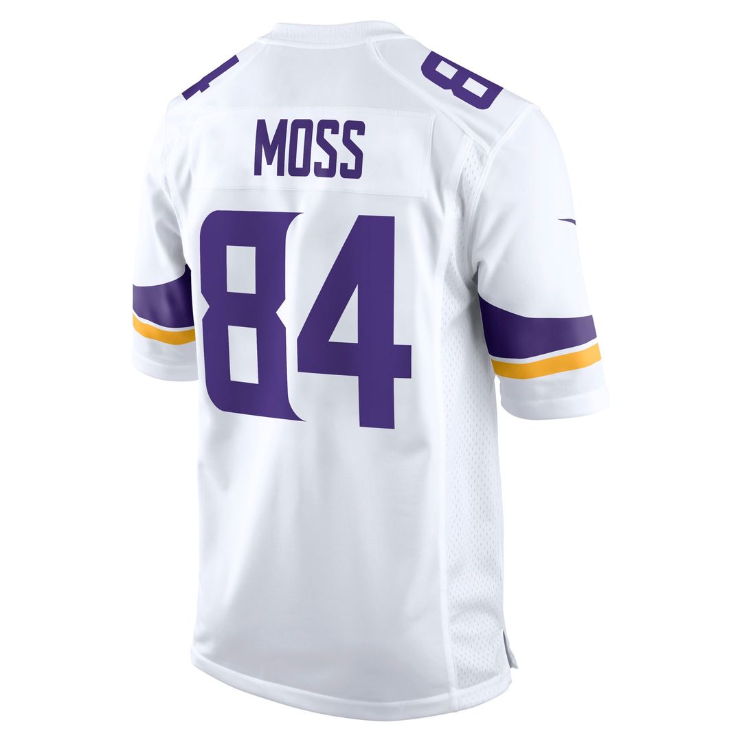 Minnesota Vikings Randy Moss Purple Game Retired Player Jersey | NFL Football Jersey