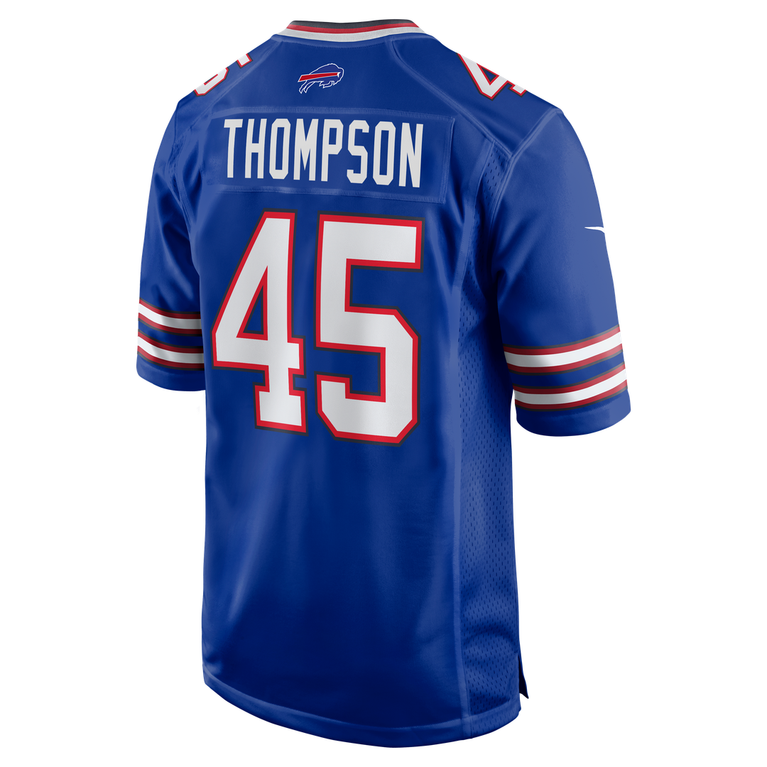 Buffalo Bills Shaq Thompson Royal Team Game Jersey | NFL Football Jersey